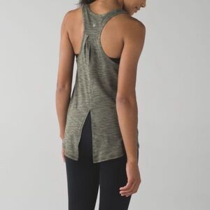 Lululemon Salute The Sun, Sage Green
Heather Tank